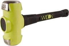 Wilton - 10 Lb Head, 16" Long Sledge Hammer - Steel Head, Steel Handle with Grip - Best Tool & Supply