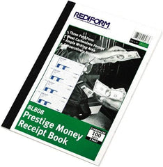 REDIFORM - 100 Sheet, 7 x 2-3/4", Receipt Book - Best Tool & Supply