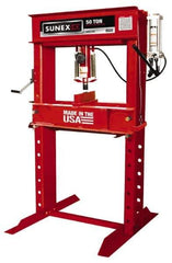 Sunex Tools - 50 Ton Manual Shop Press - 8-1/4 Inch Stroke - Best Tool & Supply