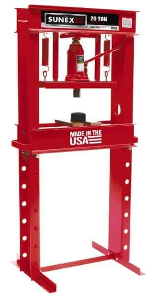 Sunex Tools - 20 Ton Manual Shop Press - 6 Inch Stroke - Best Tool & Supply