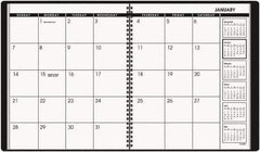 AT-A-GLANCE - 26 Sheet, 9 x 11", Planner Appointment Book - Black - Best Tool & Supply