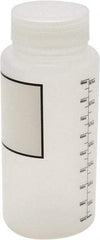 Dynalon Labware - 1,000 mL Wide-Mouth Bottle - Polypropylene, Translucent, 8.2" High x 3-1/2" Diam, 65mm Cap - Best Tool & Supply