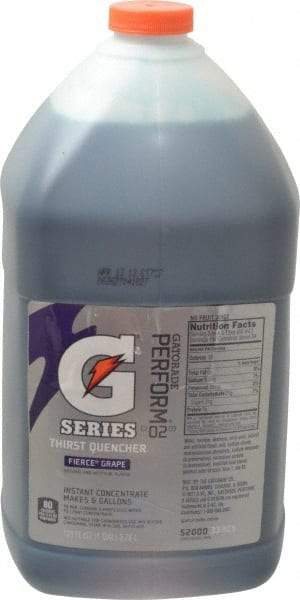 Gatorade - 1 Gal Bottle Fierce Grape Activity Drink - Liquid Concentrate, Yields 6 Gal - Best Tool & Supply