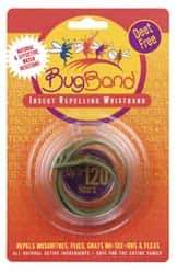 BugBand - 1 Count DEET Free Wrist Band - For Biting Flies, Fleas, Gnats, Mosquitos, No-See-Ums, Ticks - Best Tool & Supply