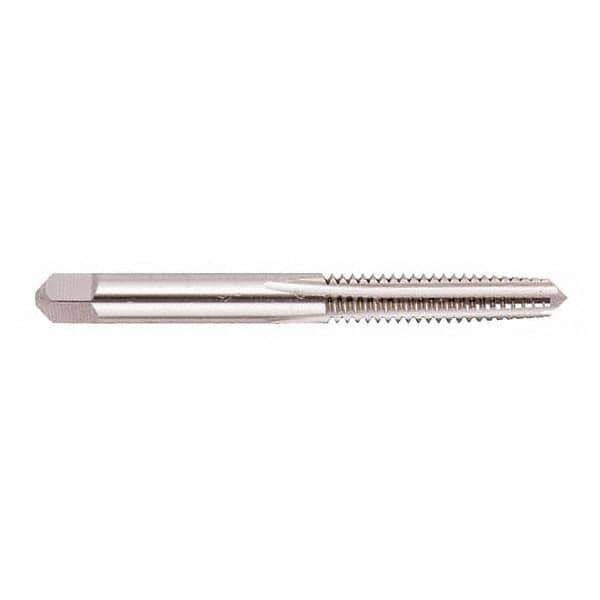 Regal Cutting Tools - #10-24 UNC 2B 2 Flute Bright Finish High Speed Steel Straight Flute Standard Hand Tap - Plug, Right Hand Thread, 2-3/8" OAL, 7/8" Thread Length, H3 Limit, Oversize - Best Tool & Supply