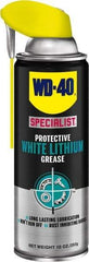 WD-40 Specialist - 10 oz Aerosol Lithium General Purpose Grease - White, Food Grade, 300°F Max Temp, NLGIG 2, - Best Tool & Supply