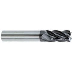 5/8" Dia. - 1-1/4" LOC - 3-1/2" OAL - .030-.035 Radius 5 FL Carbide S/E HP End Mill-AlTiN - Best Tool & Supply