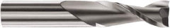 SGS - 8mm Cutting Diam x 25mm Length of Cut, 2 Flute, Upcut Spiral Router Bit - Uncoated, Right Hand Cut, Solid Carbide, 63mm OAL x 8mm Shank Diam, Square End - Best Tool & Supply