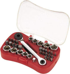 GearWrench - 35 Piece 1/4" Drive Ratchet Socket Set - Comes in Blow Molded Case - Best Tool & Supply