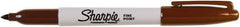 Sharpie - Brown Permanent Marker - Fine Tip, AP Nontoxic Ink - Best Tool & Supply