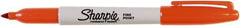 Sharpie - Orange Permanent Marker - Fine Tip, AP Nontoxic Ink - Best Tool & Supply