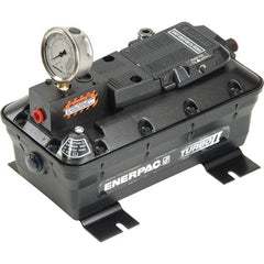 Enerpac - Power Hydraulic Pumps & Jacks Type: Air-Hydraulic Pressure Rating (psi): 5000 - Best Tool & Supply