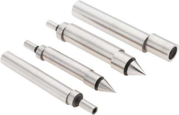 Value Collection - Double, Single End, Edge Finder Set - Ball, Conical, Cylindrical Head Type, Includes 4 Attachments, 4 Pieces - Best Tool & Supply