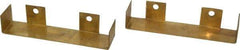 Value Collection - 4, 5 & 6" Jaw Width, Brass, Vise Jaw Cap - Compatible with 4, 5 & 6" Vises - Best Tool & Supply