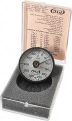 PTC Instruments - 500°F, 2 Inch Dial Diameter, Dual Magnet Mount Thermometer - 5° Division Graduation - Best Tool & Supply