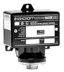 Ashcroft - 5 to 30 PSI Adjustable Range, 250 Max psi, Watertight Single Setpoint - 1/4 Thread - Best Tool & Supply