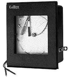 Value Collection - -20 to 150°F Cobex 1 & 2 Pen Electronic Recorder - Chart Display, 110/60 Volts - Best Tool & Supply