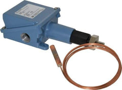 Made in USA - 100 to 400°F, Watertight Temp Switch - 10 Resolution, 3/8 x 2-3/32 Bulb - Best Tool & Supply