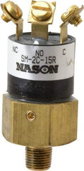 Nason - 15 Max psi, Low Pressure Vacuum Switches - 1/8 Thread - Best Tool & Supply