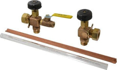 Conbraco - 400 psi Working Pressure, 250 Max psi, Bronze Liquid Level Gage Glass - 400°F Max Operating Temp, 3/4 Inch Thread, PTFE Seal - Best Tool & Supply