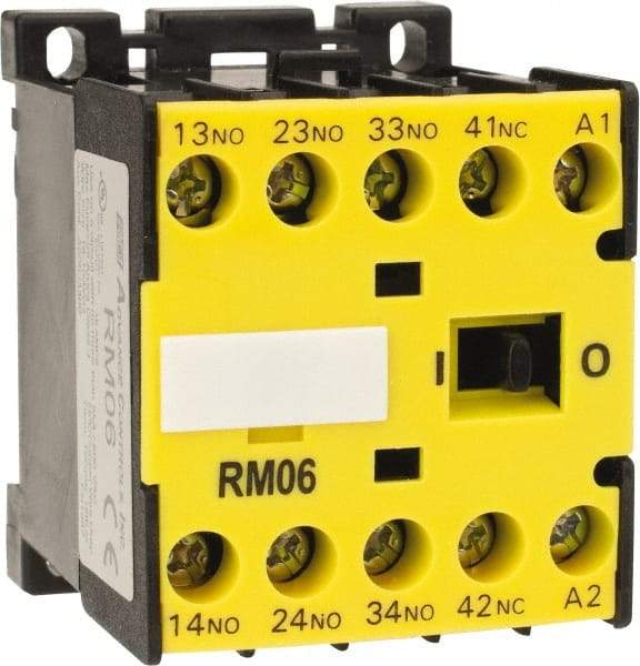 ACI - 4 Pole, 3NO/NC, 460 VAC Control Relay - 16 Amps, 600 VAC - Best Tool & Supply