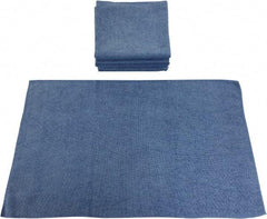 PRO-SOURCE - Reusable Microfiber Wipes - Packet, 16" x 24" Sheet Size, Blue - Best Tool & Supply