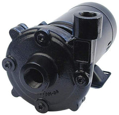 Pentair - ODP Motor, 115/208-230 Volt, 1 Phase, 1/2 HP, Cast Iron Straight Pump - 1-1/4 Inch Inlet, 1 Inch Outlet, 82 Max Head psi, Bronze Impeller, Cast Iron Shaft, Viton Seal, 82 Ft. Shut Off - Best Tool & Supply