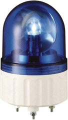 Schneider Electric - 12 VAC/VDC, 250 mAmp, Rotating Beacon LED Light - Surface Mounted, 5.81 Inch High, 84mm Diameter, 138 Flashes per min - Best Tool & Supply