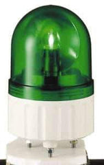 Schneider Electric - 12 VAC/VDC, 250 mAmp, Rotating Beacon LED Light - Surface Mounted, 5.81 Inch High, 84mm Diameter, 138 Flashes per min - Best Tool & Supply