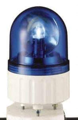 Schneider Electric - 24 VAC/VDC, 125 mAmp, Rotating Beacon LED Light - Surface Mounted, 5.81 Inch High, 84mm Diameter, 138 Flashes per min - Best Tool & Supply