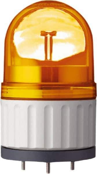 Schneider Electric - 24 VAC/VDC, 125 mAmp, Rotating Beacon LED Light - Surface Mounted, 5.81 Inch High, 84mm Diameter, 138 Flashes per min - Best Tool & Supply