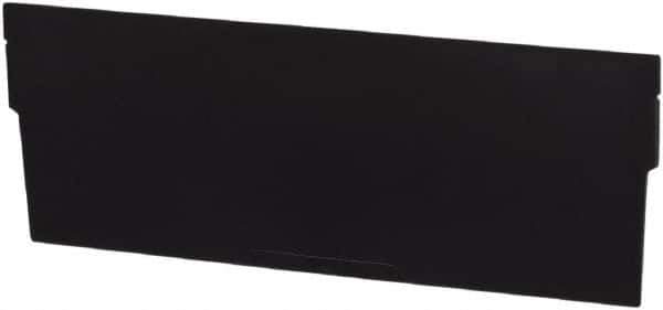 LEWISBins+ - 7.1" Wide x 3-1/2" High, Black Bin Divider - Use with LEWISBins+ - SB128-4, SB188-4, SB248-4 - Best Tool & Supply