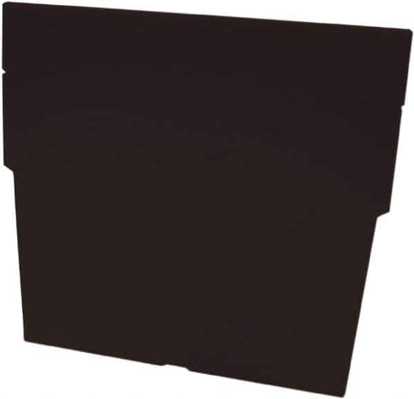 LEWISBins+ - 5-1/2" Wide x 5-1/2" High, Black Bin Divider - Use with LEWISBins+ - SB126-6, SB186-6 - Best Tool & Supply