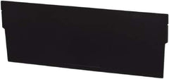 LEWISBins+ - 10" Wide x 3-1/2" High, Black Bin Divider - Use with LEWISBins+ - SB1211-4, SB1811-4, SB2411-4 - Best Tool & Supply