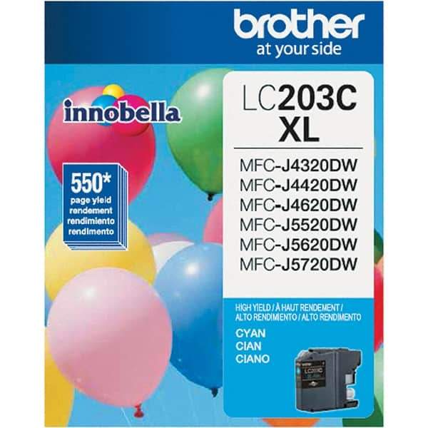 Brother - Cyan Ink Cartridge - Use with Brother MFC-J460DW, J480DW, J485DW, J680DW, J880DW, J885DW, J4320DW, J4420DW, J4620DW, J5520DW, J5620DW, J5720DW - Best Tool & Supply