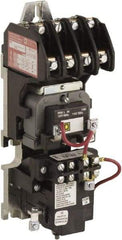 Square D - No Enclosure, 4 Pole, Mechanically Held Lighting Contactor - 20 A (Tungsten), 30 A (Fluorescent), 110 VAC at 50 Hz, 120 VAC at 60 Hz, 4NC Contact Configuration - Best Tool & Supply