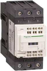 Schneider Electric - 3 Pole, 24 Coil VDC, 50 Amp at 440 VAC, Nonreversible IEC Contactor - Bureau Veritas, CCC, CSA, CSA C22.2 No. 14, DNV, EN/IEC 60947-4-1, EN/IEC 60947-5-1, GL, GOST, LROS, RINA, RoHS Compliant, UL 508, UL Listed - Best Tool & Supply