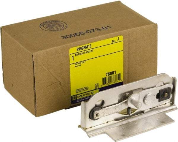 Square D - Contactor Mechanical Interlock - For Use with 2P/3P/4P/5P Contactor, Includes Mechanical Interlock - Best Tool & Supply