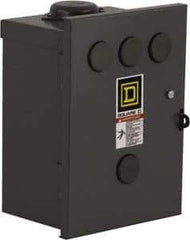 Square D - 3R NEMA Rated, 2 Pole, Electrically Held Lighting Contactor - 30 A (Tungsten), 110 VAC at 50 Hz, 120 VAC at 60 Hz - Best Tool & Supply