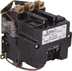 Square D - 3 Pole, 380 Coil VAC at 50 Hz, 135 Amp NEMA Contactor - Open Enclosure, 50 Hz at 380 VAC - Best Tool & Supply