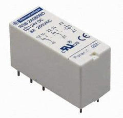 Schneider Electric - 3,000 VA Power Rating, Electromechanical Plug-in General Purpose Relay - 12 Amp at 250 VAC & 12 Amp at 28 VDC, 1CO, 120 VAC - Best Tool & Supply