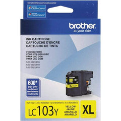 Brother - Yellow Ink Cartridge - Use with Brother DCP-J152W, MFC-J245, J285DW, J4310DW, J4410DW, J450DW, J4510DW, J4610DW, J470DW, J4710DW, J475DW, J650DW, J6520DW, J6720DW, J6920DW, J870DW, J875DW - Best Tool & Supply