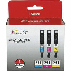 Canon - Cyan, Magenta & Yellow Ink Cartridge - Use with Canon PIXMA iP7220, iP8720, iX6820, MG5420, MG5520, MG5620, MG6320, MG6420, MG6620, MG7120, MG7520, MX922 - Best Tool & Supply