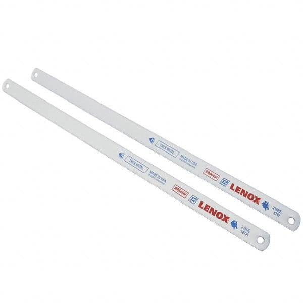 Lenox - Hand Hacksaw Blades Blade Material: Bi-Metal Blade Length (Inch): 12 - Best Tool & Supply