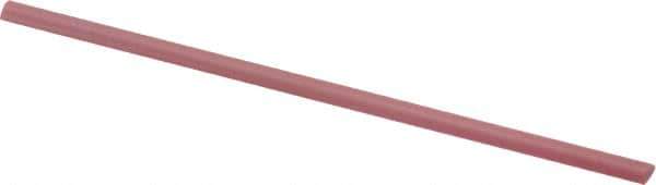 Value Collection - Half Round, Synthetic Ruby, Midget Finishing Stick - 100mm Long x 4mm Wide x 2mm Thick, Fine Grade - Best Tool & Supply