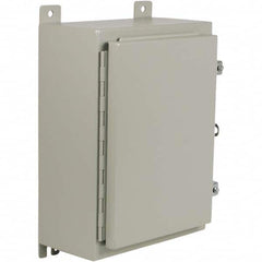 Wiegmann - NEMA 12 Steel Standard Enclosure with Hinged Cover - Best Tool & Supply