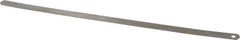 Precision Brand - 0.006 Inch Thick x 1/2 Inch Wide x 12 Inch Leaf Length, Parallel Feeler Gage - High Carbon Steel - Best Tool & Supply