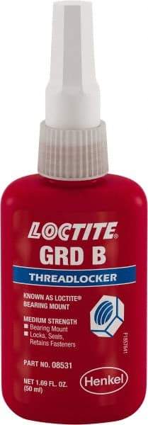 Loctite - 50 mL, Yellow, Medium Strength Liquid Threadlocker - Best Tool & Supply