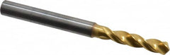 SGS - 5.00126mm 145° Spiral Flute Solid Carbide Screw Machine Drill Bit - Best Tool & Supply