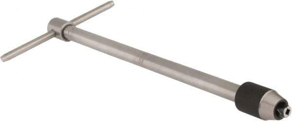 Starrett - 7/32 to 7/16" Tap Capacity, T Handle Tap Wrench - 10" Overall Length - Best Tool & Supply